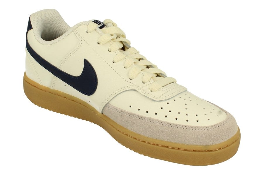 Nike Court Vision Lo Trk3 Mens Trainers Hf1068  133 - Sail Midnight Navy 133 - Photo 3