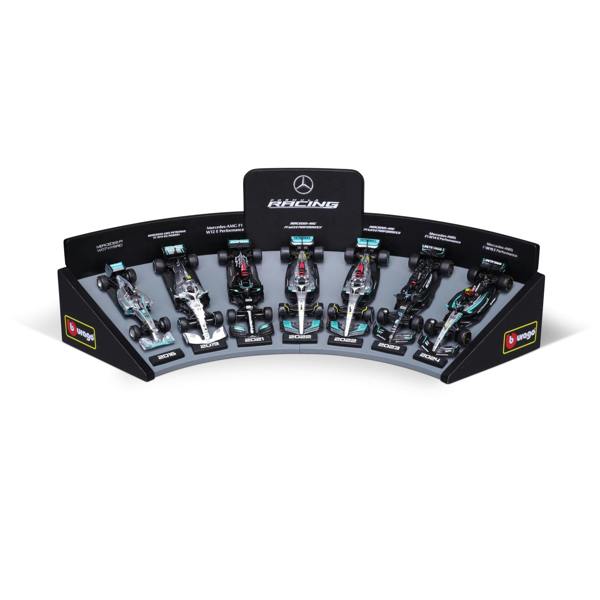 1:43 F1 Mercedes AMG Deluxe Gift Set With Display Stand