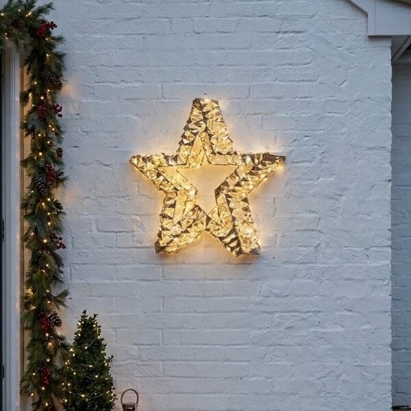 Garden Greatness Transform Illuminated Star Decor