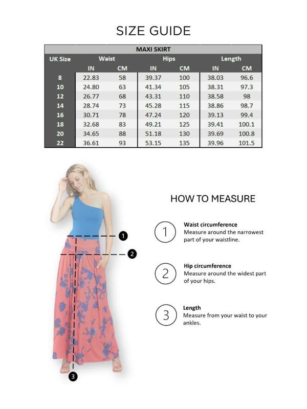 HotSquash Roll Top Maxi Skirt