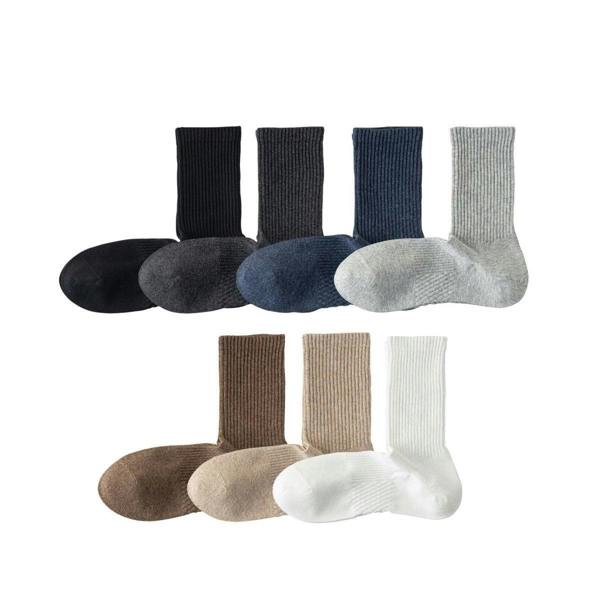 Anniou Men's Boneless Cotton Socks