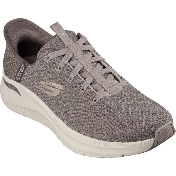 Skechers Arch Fit 2.0 Look Ahead Men's Trainers in Taupe