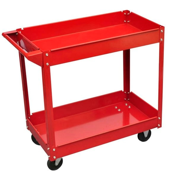 Berkfield Workshop Tool Trolley 100 kg Red