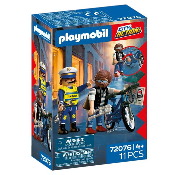 Police Bicycle Robbery - 72076 Playset