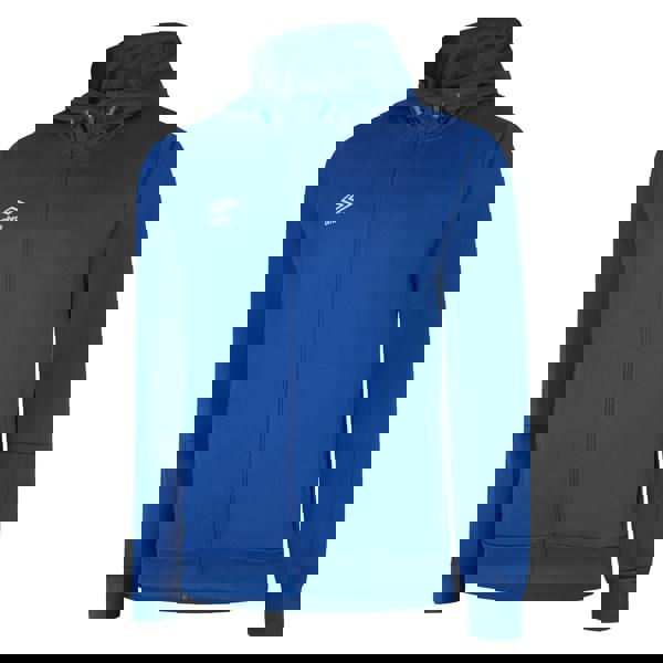 Umbro Childrens/Kids Total Training Knitted Hoodie - Royal Blue/White - 