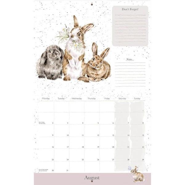 Wrendale Designs, The Country Set A4 Calendar 2027, Wall Calendars, Month To View, Animals, Gift