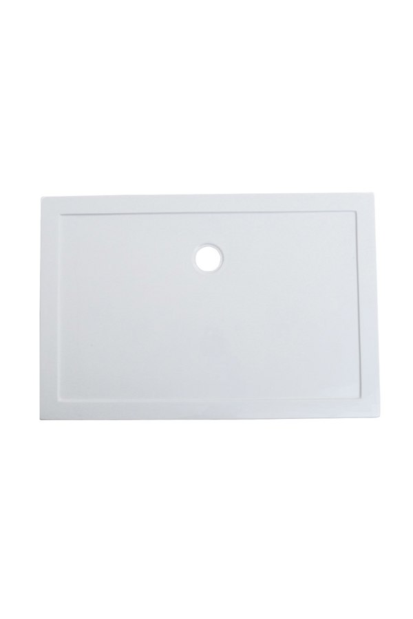 Living and Home 1200x800mm Rectangular Shower Tray White