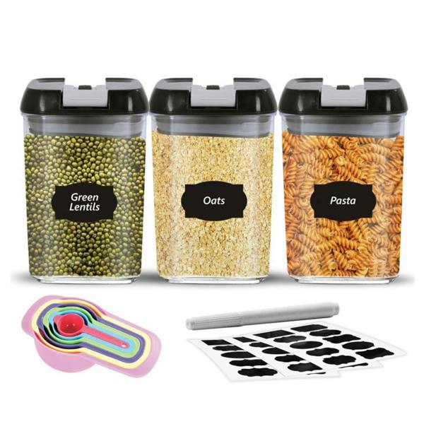 Top 3 3 Piece 0.8L Food Storage Lock N Fresh Stackable Containers