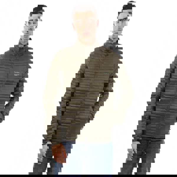 Timberland Mens Axis Peak Durable Water Repellent Jacket - Green