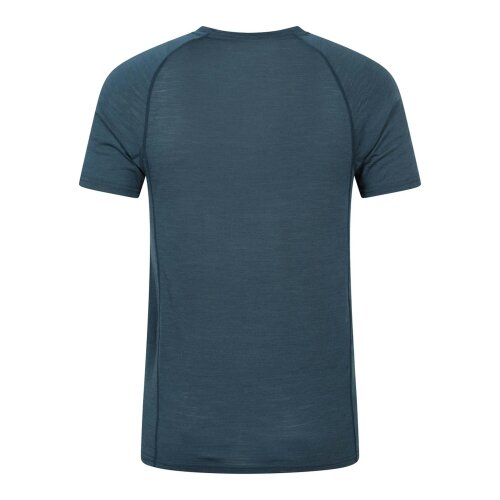 Mountain Warehouse Mens Summit II Base Layer Top - Navy