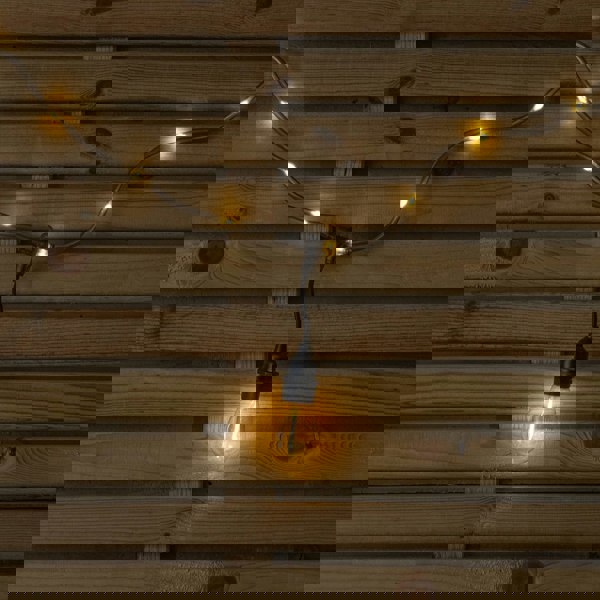 Samuel Alexander 9.5m Set of 20 Connectable Festoon Drop Lights with LED Cable in Warm White