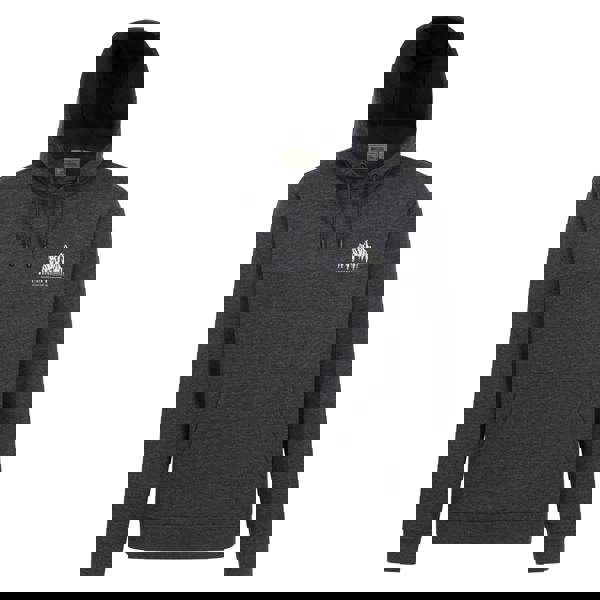 Mountain Warehouse Mens Adventure Mountain Drawstring Hoodie - Charcoal