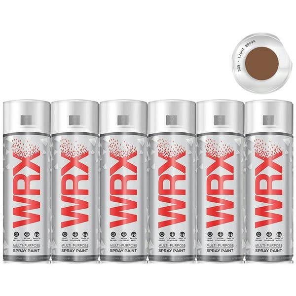 WRX 6X WRX Light Brown Spray Paint 400ml