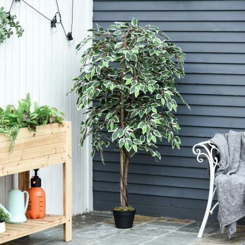 Wyld Haus Keco Yona Artificial Indoor Green Plant In Decorative Pot 160cm