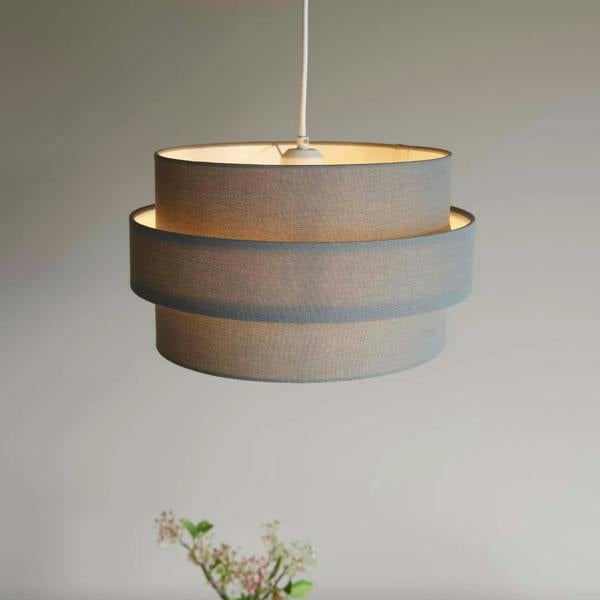 Pagazzi Lighting Ziggy Charcoal Easy-Fit Pendant