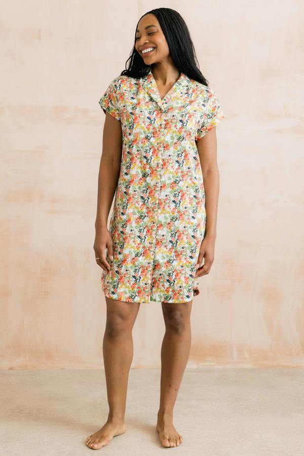 Lily & Me Dawn Nightshirt Mayflower White