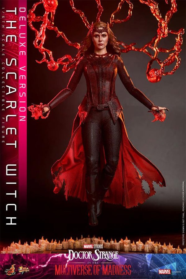 Hot Toys Scarlet Witch Deluxe Figure Dr Strange In The Multiverse of Madness 1:6 Hot Toys 9111212