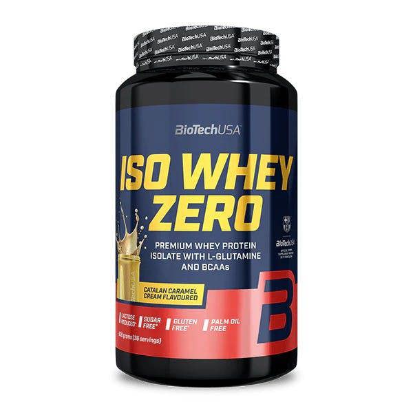 BioTechUSA Iso Whey Zero, Catalan Caramel Cream - 908g