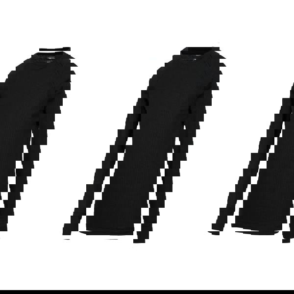 Mountain Warehouse Childrens/Kids Talus Plain Base Layer Set - Black - 