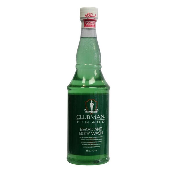 Clubman Pinaud Beard and Body Wash 430ml + Beard Oil 30ml