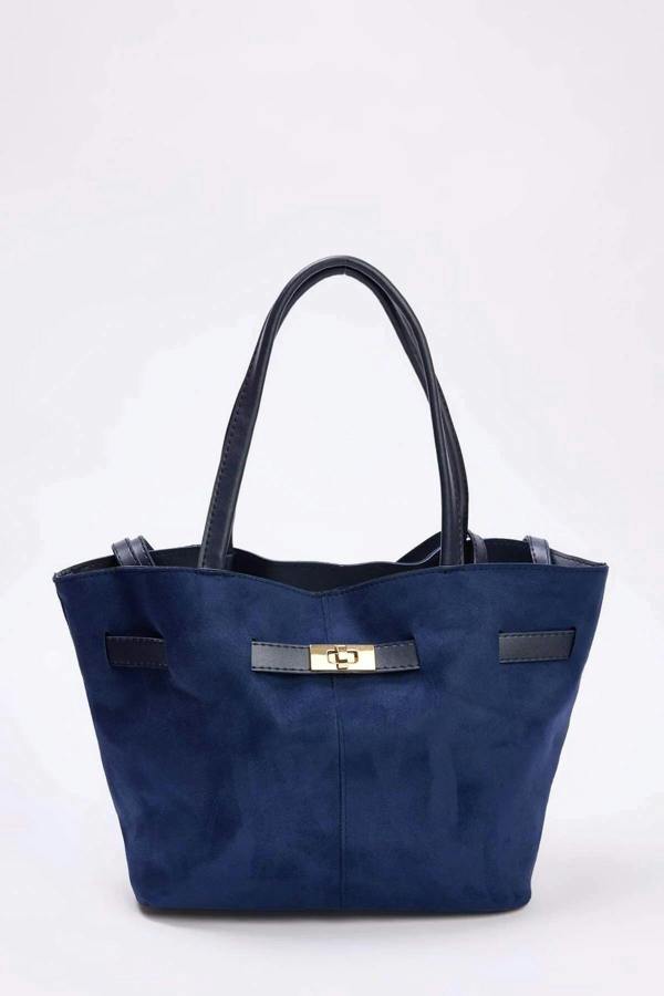 WOVCOR Soft Suede Handle and Crossbody Tote Shoulder Bag