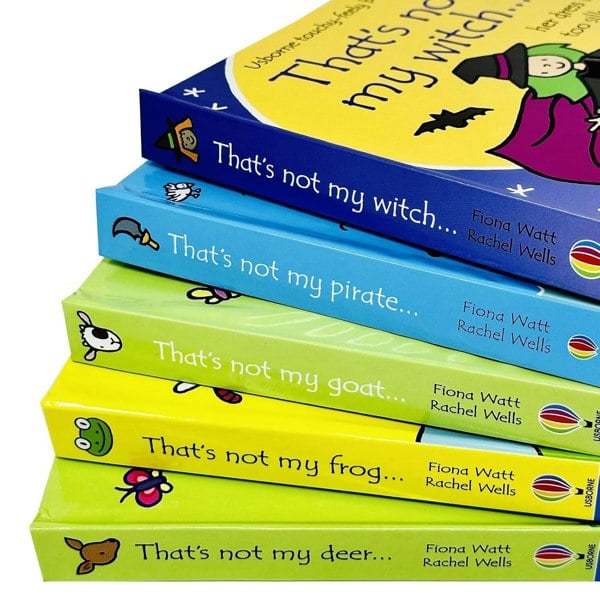 Touchy-Feely Books That's Not My Collection: 5 Books (Witch, Pirate, Goat, Frog, Deer)