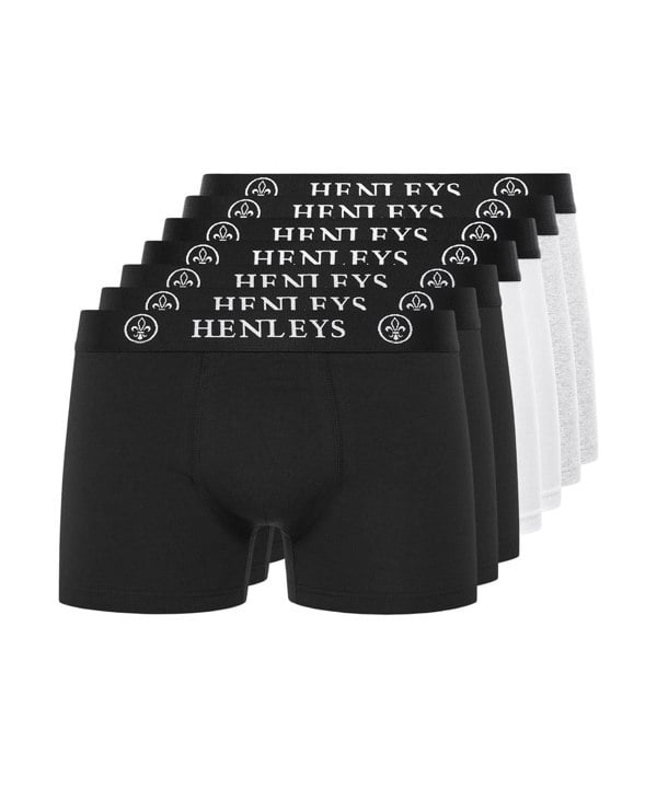 Henleys Century Boxers 7pk Assorted