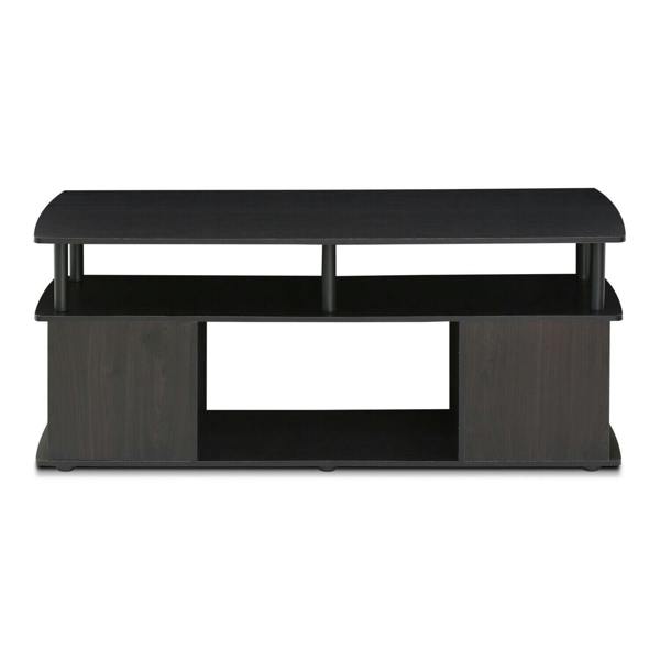 WALPLUS JAYA Utility Design Coffee Table, Black Sturdy Sleek Design For Home Office (Black)