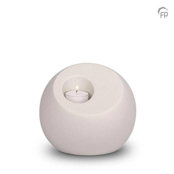 Memorials Direct Porcelain Lumos Urn (White)