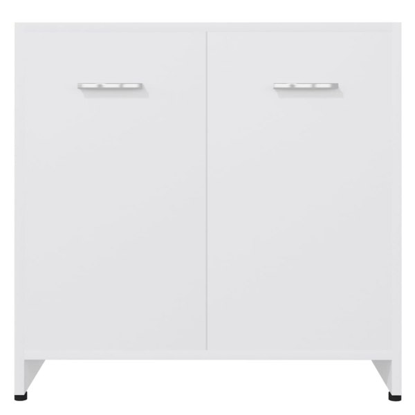 Berkfield Bathroom Cabinet White 60x33x61 cm Engineered Wood