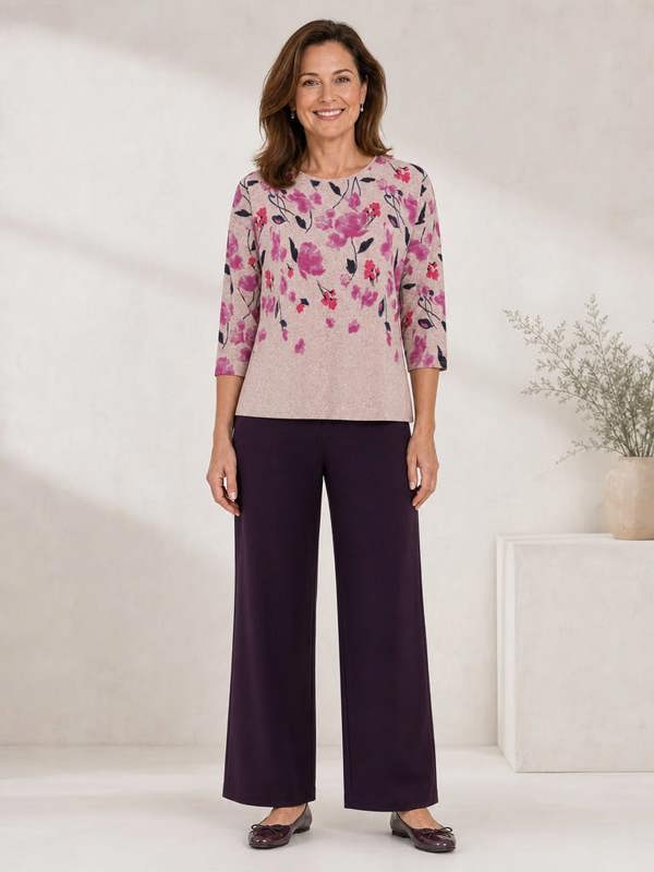 TIGI Border Tonal Floral Top