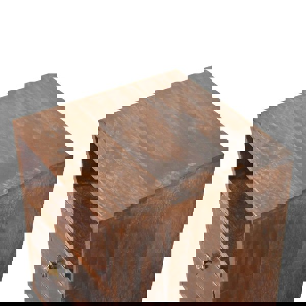 Artisan Furniture Solid Wood Mini Classic California Walnut Bedside