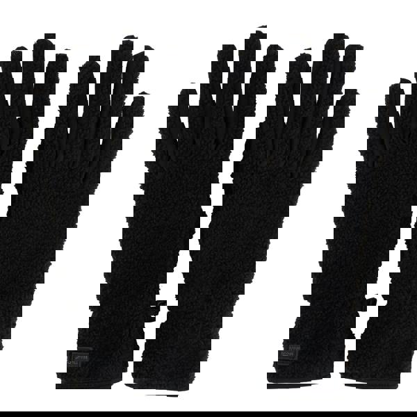 Regatta Unisex Adult Tech Touch Screen Borg Logo Winter Gloves - Black