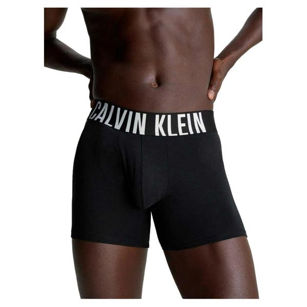 Calvin Klein Mens Boxer Shorts (Pack of 3) - Black - 