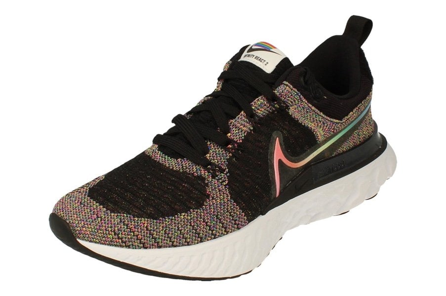 Nike React Infinity Run Fk 2 Bt Unisex Dd6790  001 - Black Multi Color Pink 001 - Photo 0