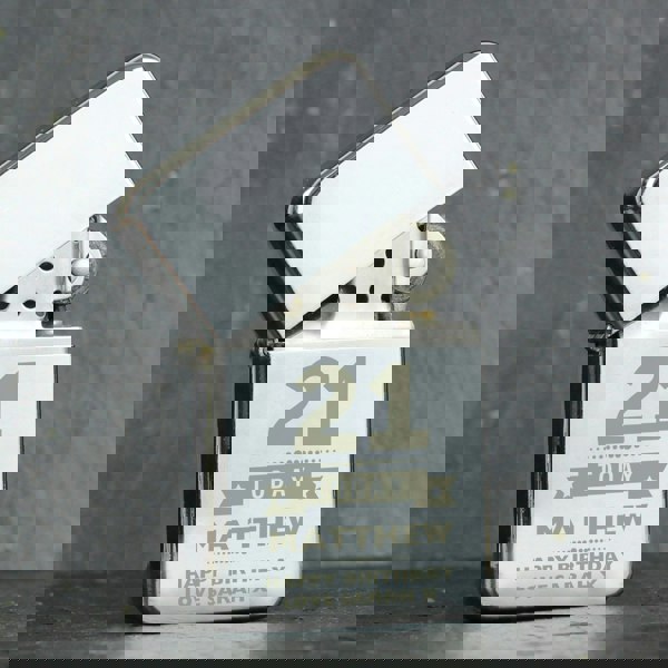 Personalised Memento Company Personalised Birthday Star Lighter