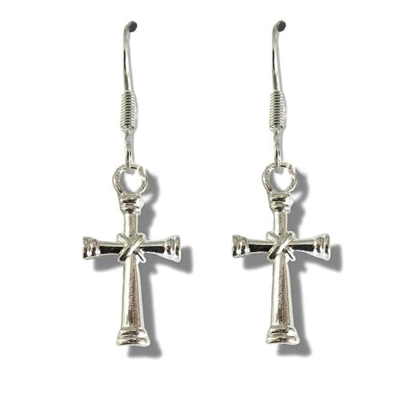 Aye Do Gifts Cross Drop Earrings | Holy Communion Baptism Gift