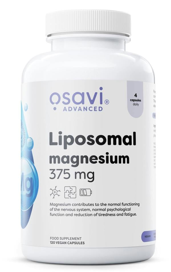 Osavi Liposomal Magnesium, 375 mg - 120 vegan caps