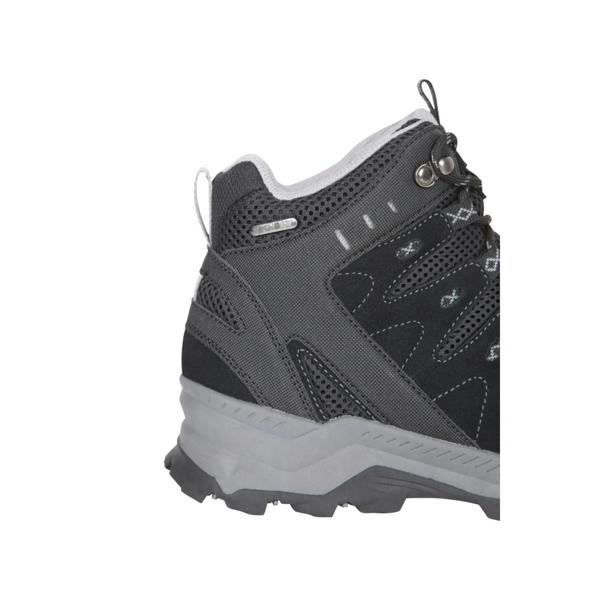 Mountain Warehouse Womens Rapid Suede Waterproof Hiking Boots - Black