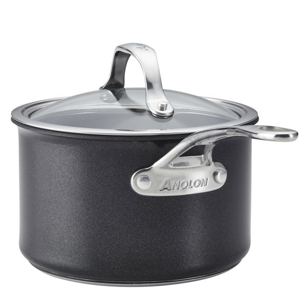 Anolon X SearTech: Non-Stick Saucepan & Lid - 18cm