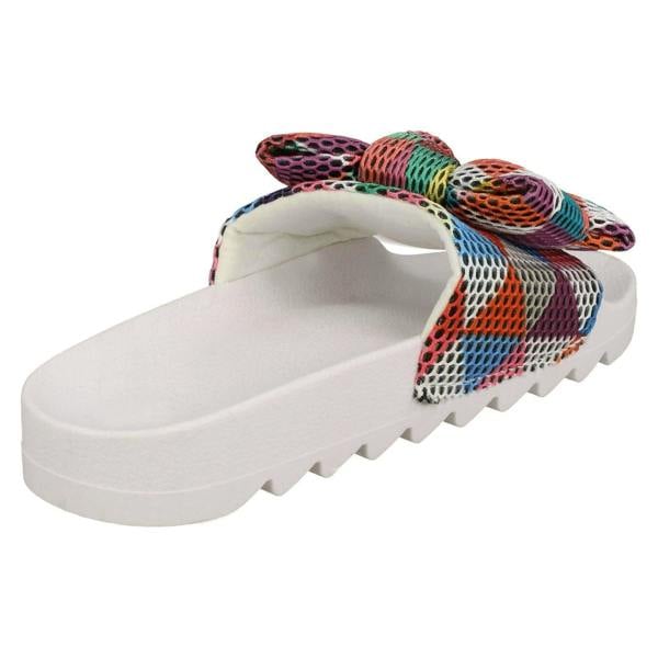 Spot On Ladies Spot On Multi Twist Bow Sliders