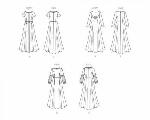 Simplicity Sewing Pattern 9812, Costumes for Women, U5 (16-18-20-22-24) - Easy