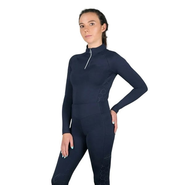 Coldstream Womens Ecclaw Elite Base Layer Top - Navy