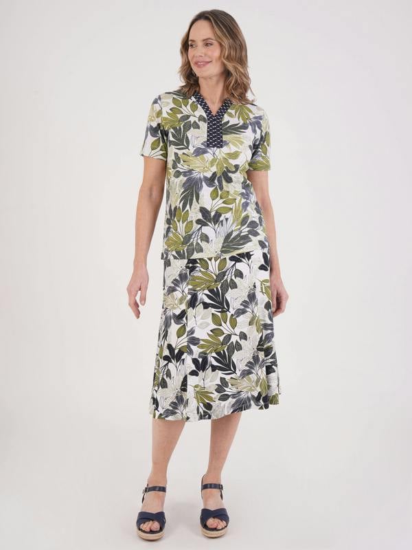 TIGI Jungle Print Skirt-regular