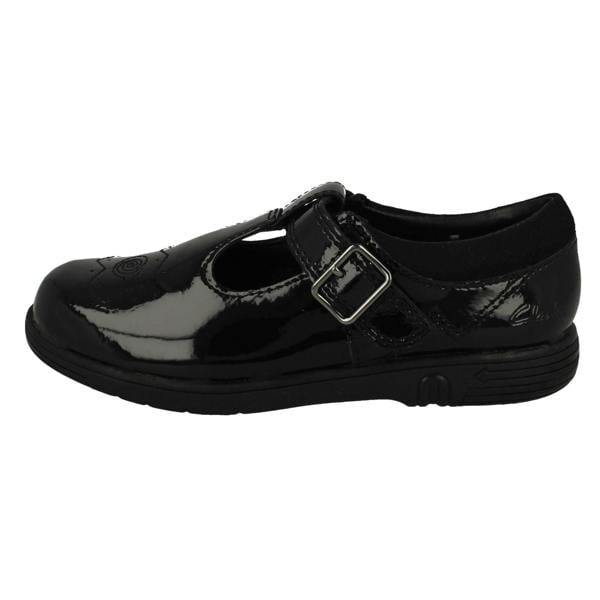Clarks Girls Clarks T-Bar School Shoes Jazzy Tap K