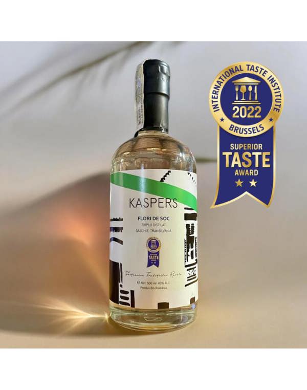Kaspers Artisanal Elderflower Gin 500ml