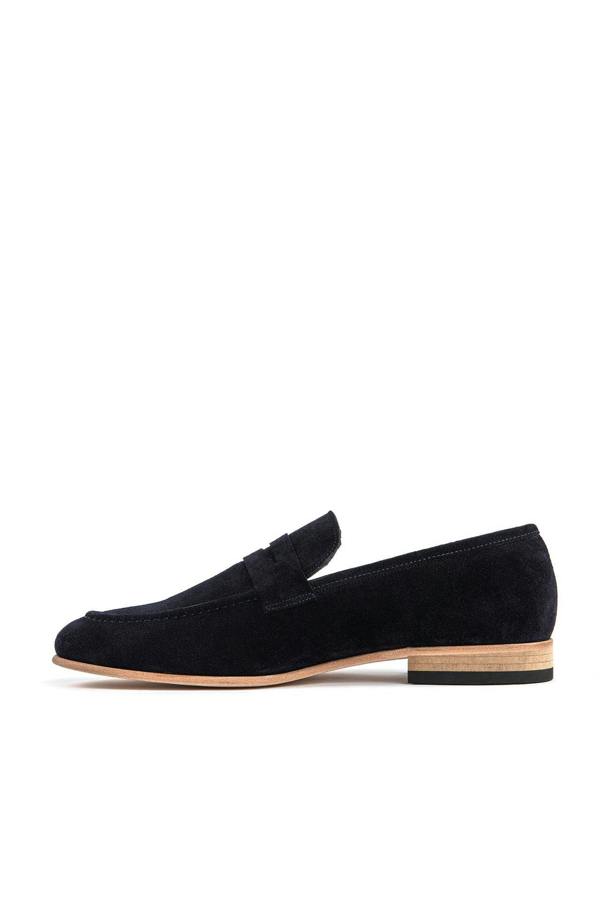 SUEDE SLIP ON SHOE - Premium Men's Patterned Shirt by Claudio Lugli | Bold Design, Tailored Fit, Best Printed Shirts