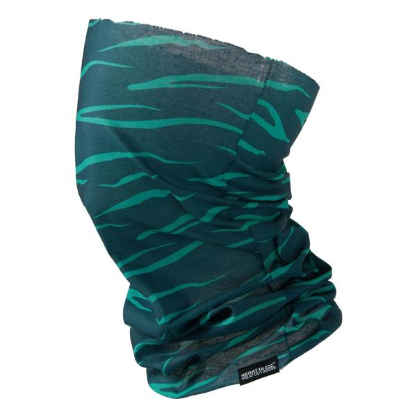 Regatta Childrens/Kids Multitube II Zebra Print Snood - Mediterranea - 