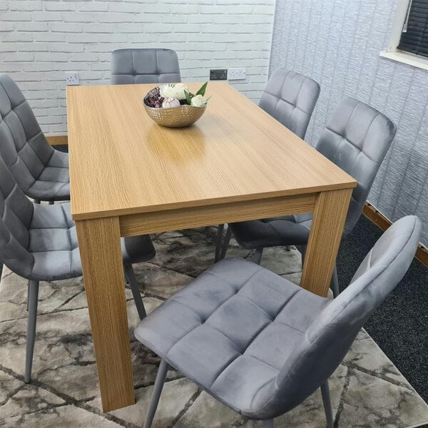 Kosy Koala Dining Table Set with 6 Chairs Dining Room and Kitchen table set of 6