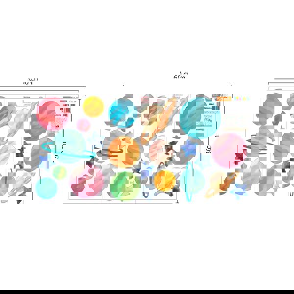 WALPLUS WS3073 - Watercolour Galaxy